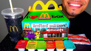 ASMR MCDONALD'S ADULT HAPPY MEAL CACTUS PLANT FLEA MARKET 10 PIECE CHICKEN NUGGETS FRIES EATING SHOW