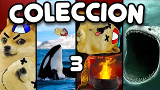 MADRES y NIÑOS con DERECHO y MÁS (TORTURAS, ORCAS Y MÁS) - COLECCIÓN 3 - Hilos con cheems