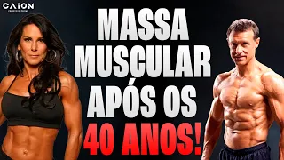 Como ganhar massa muscular depois dos 40 anos