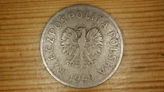 1949 Poland 10 Groszy (Coppernickel) Coin • Values, Information, Mintage, History, and More