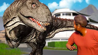 UCIECZKA NAJGROŹNIEJSZEGO DINOZAURA! TO KONIEC? - JURASSIC WORLD EVOLUTION 2