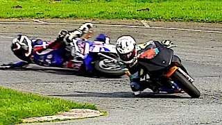 Crash! Minibike & Karting Fails from the British Championships inc. Last Lap Dramas!