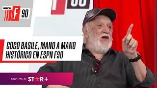 "PELÉ, MARADONA Y MESSI SON LOS 3 MÁS GRANDES": el MANO A MANO COMPLETO con COCO BASILE en #ESPNF90