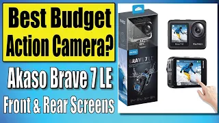 Best Budget Action Camera Is it Worth it    AKASO Brave 7 LE