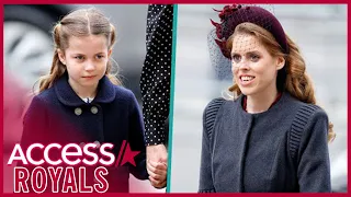 Princess Charlotte & Princess Beatrice Caught Sharing Secret Smiles