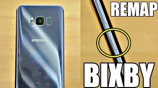 Samsung Galaxy S8 - REMAP BIXBY BUTTON!!! (4K)