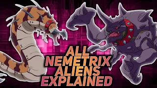 All Nemetrix Aliens Explained In Hindi || All Ben 10 Aliena Natural Predators