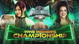 Bayley vs Iyo Sky - WWE Women's Championship | Wrestlemania 40