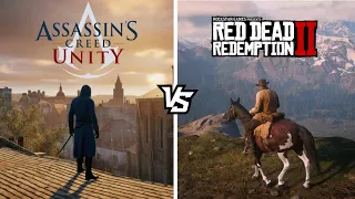 Red Dead Redemption 2 vs Assassin's Creed Unity | PC Comparison