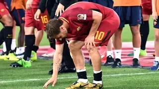 L'ADDIO DI FRANCESCO TOTTI  ALLA ROMA LE LACRIME DEL CAPITANO