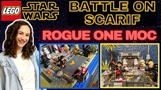 LEGO Star Wars MOC // Battle of Scarif from Rogue One Diorama