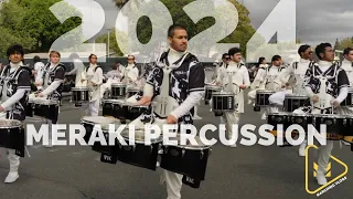 Meraki Percussion Battery 2024 - WGI Fullerton