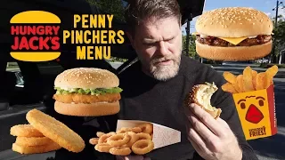 HUNGRY JACK'S PENNY PINCHER RANGE FOOD REVIEW - Greg's Kitchen