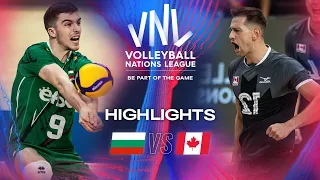 🇧🇬 BUL vs. 🇨🇦 CAN - Highlights | Week 1 | Men's VNL 2024