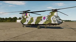 DCS - CH 45 Chinook - Tuto Installation et démarrage à froid