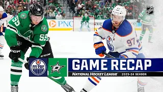 Edmonton Oilers vs Dallas Stars | February 17, 2024 | Game Highlights | NHL Regular Season