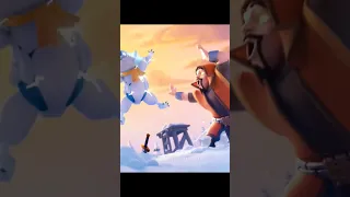 Ice hound vs super wizard 🤔