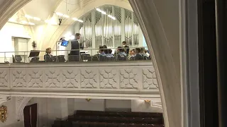 Vienna Boys Choir rehearsal