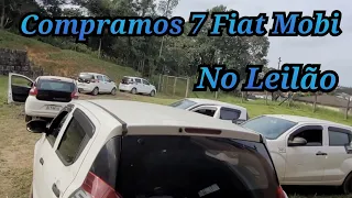 Compramos 7 Fiat Mobi no leilão da prefeitura, em Criciúma SC, buscamos 3 nesse vídeo