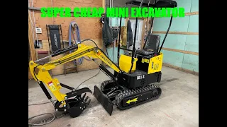 Buying the cheapest Mini Excavator! Chinese AGROTK H12