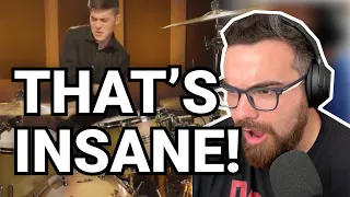 Rock drummer reacts to GREYSON NEKRUTMAN - CARAVAN