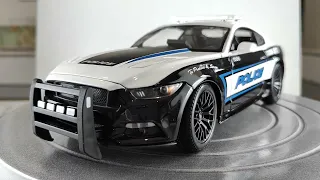 Maisto 1/18 Ford Mustang GT Police [2015] Review