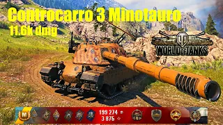 Controcarro 3 Minotauro , 11.6K Damage, 6 Kills, Lakeville - World of Tanks