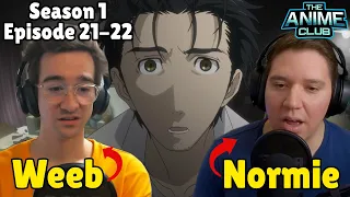 A Weeb & Normie React to Steins;Gate (Highlights Only) [S1E21-22]