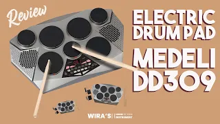 Review Electric Drum Pad Medeli DD-309