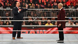 PROMO CODY RHODES E PAUL HEYMAN WWE RAW LEGENDADO PT BR