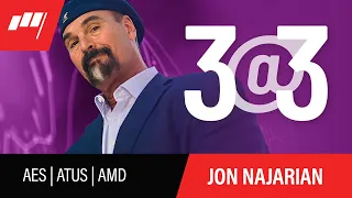 3@3 with Jon Najarian- August 4- $AES $ATUS & $AMD