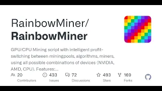 How I Have RainbowMiner Configured