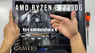 AMD Ryzen 3 2200G GIGABYTE B450 AORUS PRO Replace msi B450M A PRO MAX motherboard