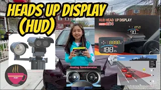 How to: Heads Up Display Vehicle Windshield Speed Projector (HUD Device)