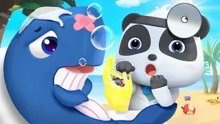 Doctor Rescues Sea Animals | Doctor Cartoon, Police Cartoon | Nursery Rhymes | Kids Songs | BabyBus