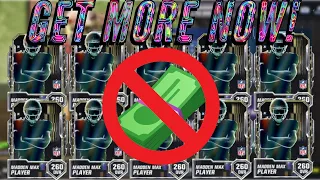 tips to INSTANTLY get more MADDEN MAX players without spending! (Madden Mobile 24)