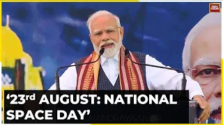 PM Modi Returns To Delhi After Lauding ISRO Heroes, Announces 23rd August As National Space Day
