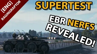 EBR Nerfs REVEALED! - SuperTest Changes - EBR 105 & EBR 90 Nerfed!