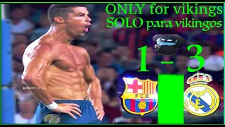 Barcelona 1-3 Real Madrid All Goals & Highlights (Spanish Super Cup) Supercopa - ida 2017