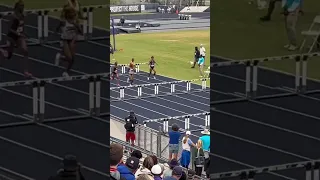 Alexis Glasco 12.67 100mh #track #trackandfield #running