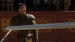 Game of Thrones/Pedro Pascal/Oberyn Martell death scene/Hafþór Björnsson/Gregor Clegane/Indira Varma