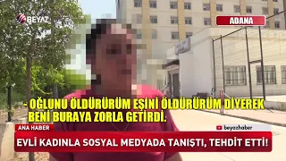 EVLİ KADINLA SOSYAL MEDYADA TANIŞTI, TEHDİT ETTİ