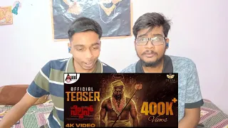 Nelson Kannada 4K Teaser | Vinnod Prabhakar | Arunkumar | BM Sriram Kolar | BJ Bharath | Reaction