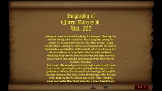 Let's Read Biography of Queen Barenziah, Vol. III (Let's Read the Books of Daggerfall, Book 37)