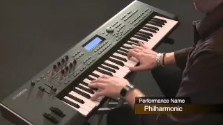 Yamaha MOX6/MOX8-Performance mode