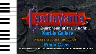 Marble Gallery (Castlevania: Symphony of the Night) On Piano