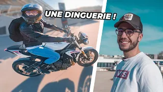 Il achète sa première moto ! 🔥