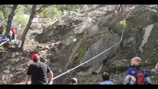 Danny macaskill's go-pro full ridge all dangerous stunt