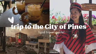 BAGUIO CITY TRAVEL VLOG: WHERE TO GO IN BAGUIO 2023 + TIPID GUIDE FOR FIRST TIMERS #travelvlog