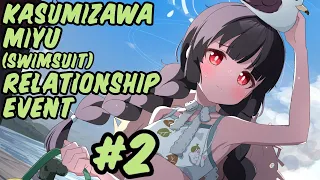 [Blue Archive] Kasumizawa Miyu (Swimsuit) Relationship Event 2 [ENG SUB]